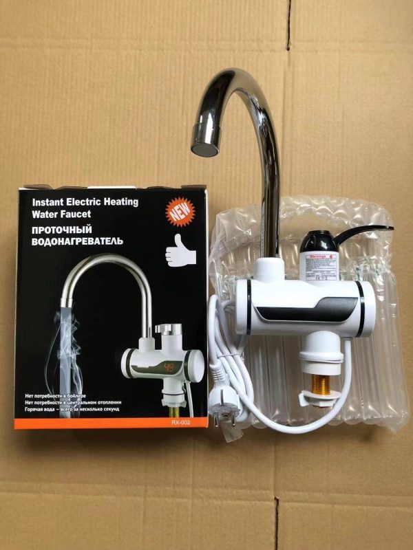 Instant Electric Hot Water Faucet for Kitchen (No Shower)