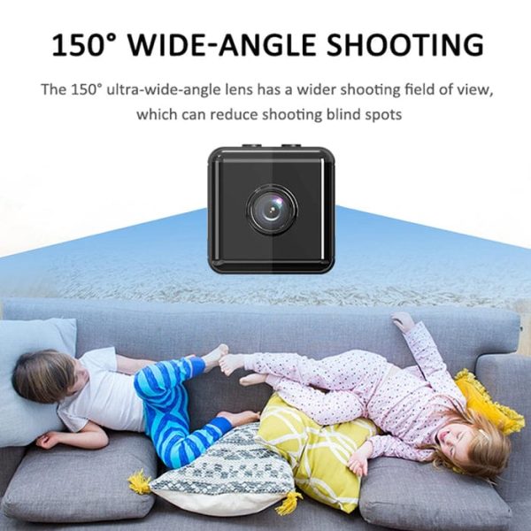 X9 1080p HD Mini WiFi Camera – 2MP Magnetic Cam App-Ready