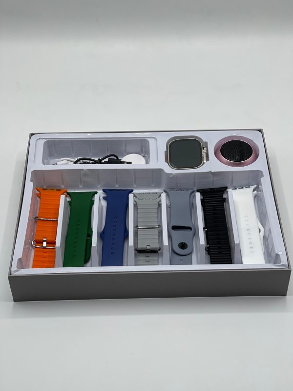 Ultra 2 Crown K16 Watch Bundle + Free Headphones & Straps