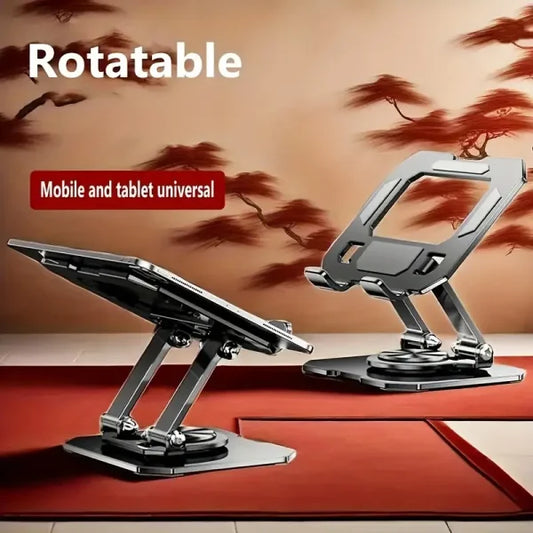 360° Rotating Foldable Metal Tablet & Mobile Cooling Stand
