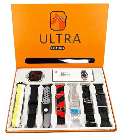 7-in-1 Smartwatch: Fitness Tracker, Calls & Heart Monitor