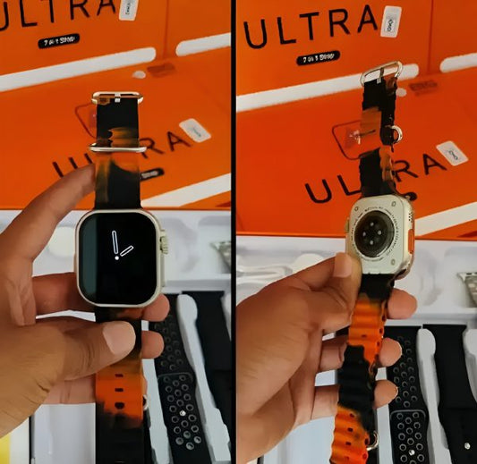 7-in-1 Smartwatch: Fitness Tracker, Calls & Heart Monitor