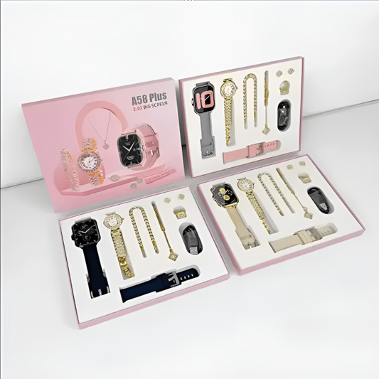A58 Plus Smartwatch for Women – 6-in-1 Gift Watch
