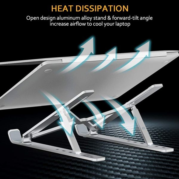 Adjustable Folding Laptop Stand – Portable & Ergonomic