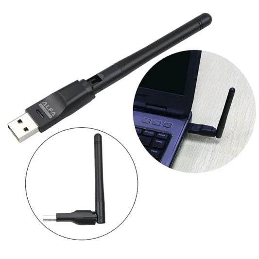 Alfa WiFi USB Adapter W114 3dBi Antenna RTL8188
