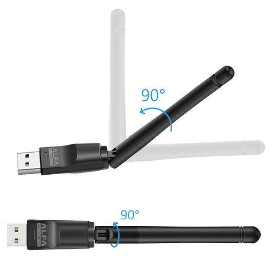 Alfa WiFi USB Adapter W114 3dBi Antenna RTL8188