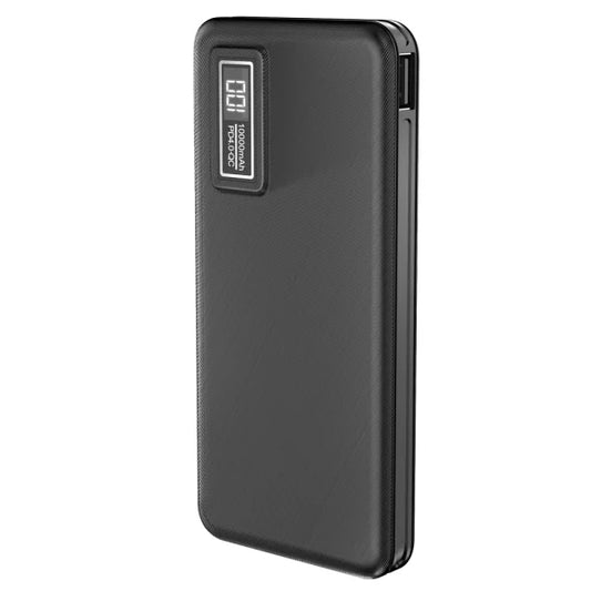 Aspor A300 Power Bank 10000mAh – 4-in-1 Fast Charge Black