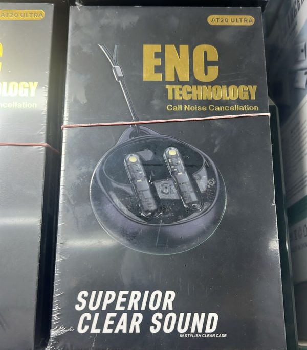 AT20 Ultra TWS Earbuds – ENC Tech & Clear Sound Wireless