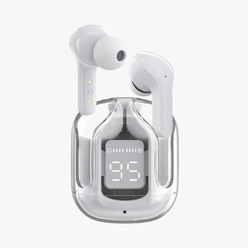 Air 31 Wireless Earbuds with Transparent Case & Type-C