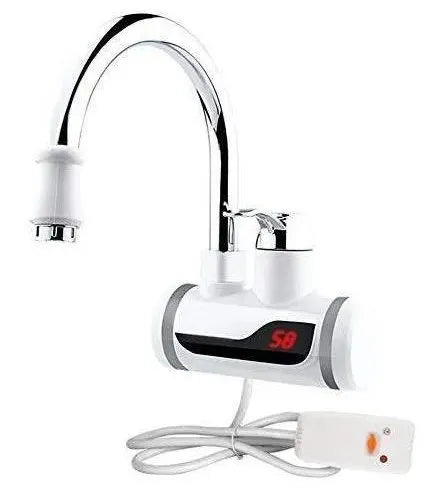 Instant Electric Hot Water Faucet for Kitchen (No Shower)