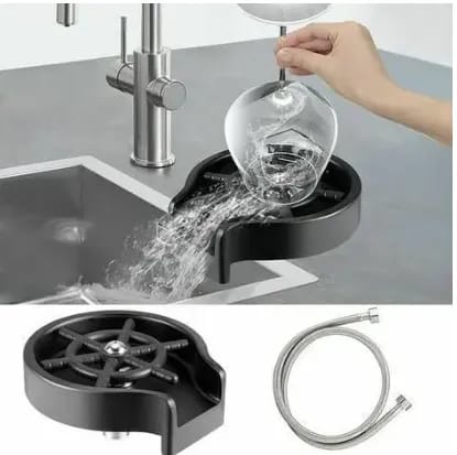 Glass Rinser for Kitchen Sink – Bottle & Cup Washer