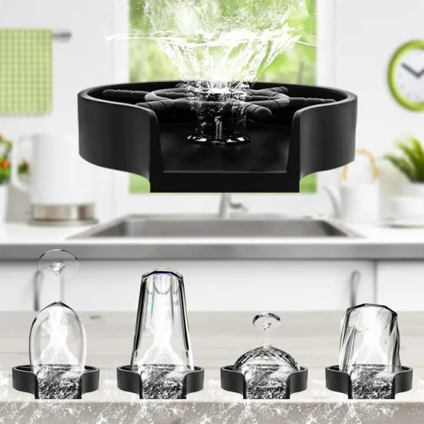 Glass Rinser for Kitchen Sink – Bottle & Cup Washer