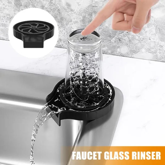 Glass Rinser for Kitchen Sink – Bottle & Cup Washer
