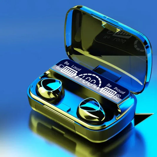 M10 Wireless Bluetooth Earbuds – HiFi, Noise Cancelling