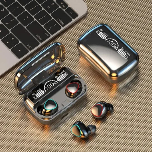 M10 Wireless Bluetooth Earbuds – HiFi, Noise Cancelling