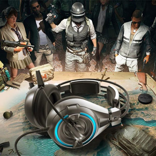 Senicc A6 USB Gaming Headset – Noise Canceling & HiFi Sound