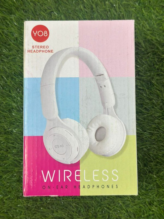 Y08 Wireless Bluetooth Headphones 5.0+EDR with Mic
